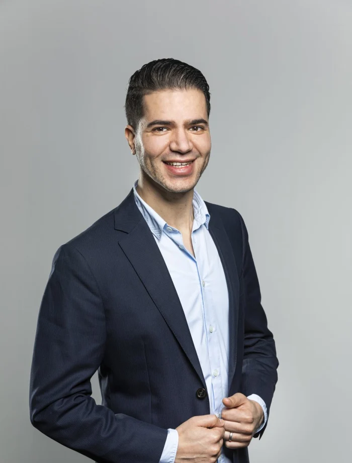 Portret van Jaouad el Ouasghiri
